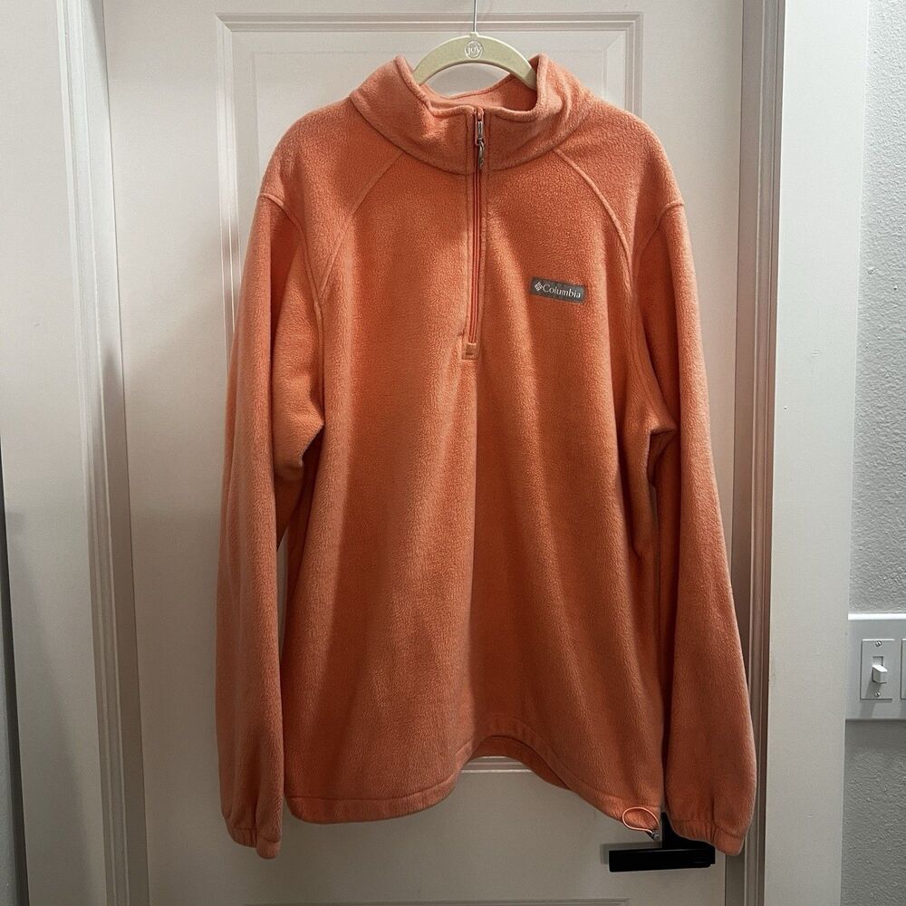 Columbia Women’s Coral Fleece XL Full Zip Jacket Lightweight Soft Cozy Outdoor